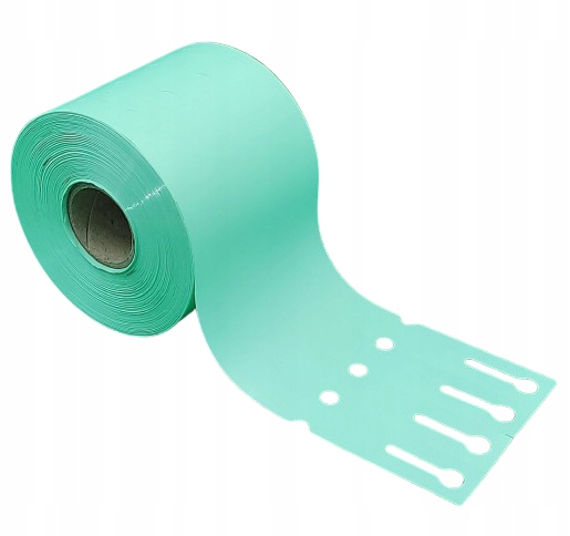 Záhradnícke etikety so slučkou, viazané 25 mm x 25 mm 25x250, mätové, 1000 ks (M)